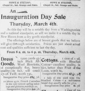 Daily Morning Journal and Courier, March 4, 1897, p. 8.